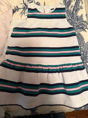 Adorable Janie and Jack’s sundress striped 6 to 12 months
